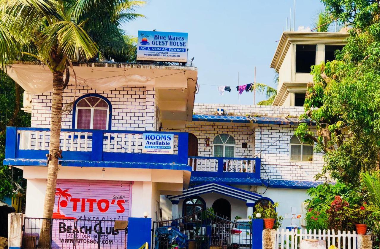 Blue Waves Guest House Calangute Exterior photo